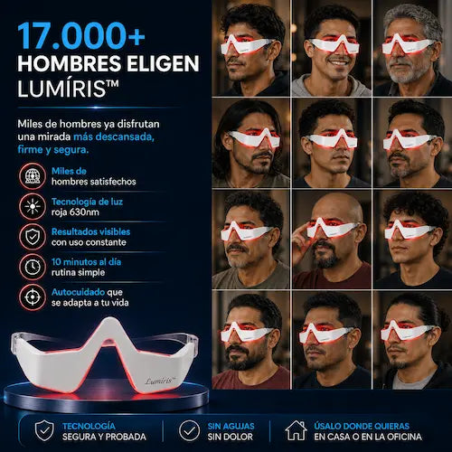 Lumíris™- Adiós Bolsas y Mirada Cansada Con Solo 10 Minutos al Día