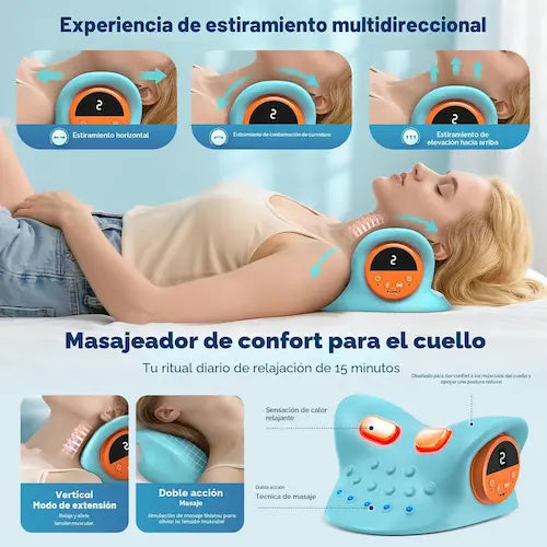 NeckFlex™ - Sistema Inteligente de Liberación Cervical