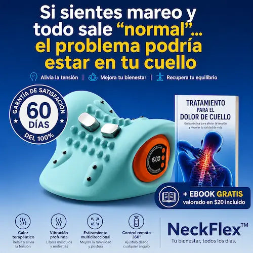 NeckFlex™ - Sistema Inteligente de Liberación Cervical