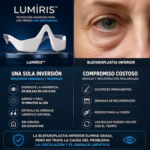 Lumíris™- Adiós Bolsas y Mirada Cansada Con Solo 10 Minutos al Día
