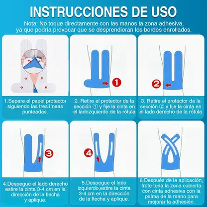 TAPEX PRO™- Muevete sin Miedo a que tu Rodilla te Falle (Pack X 10 Unid)