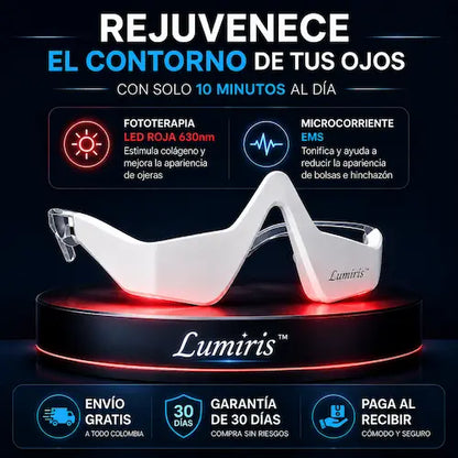 Lumíris™- Adiós Bolsas y Mirada Cansada Con Solo 10 Minutos al Día