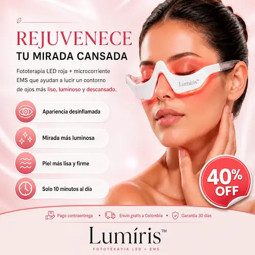 Lumíris™- Adiós Bolsas y Mirada Cansada Con Solo 10 Minutos al Día