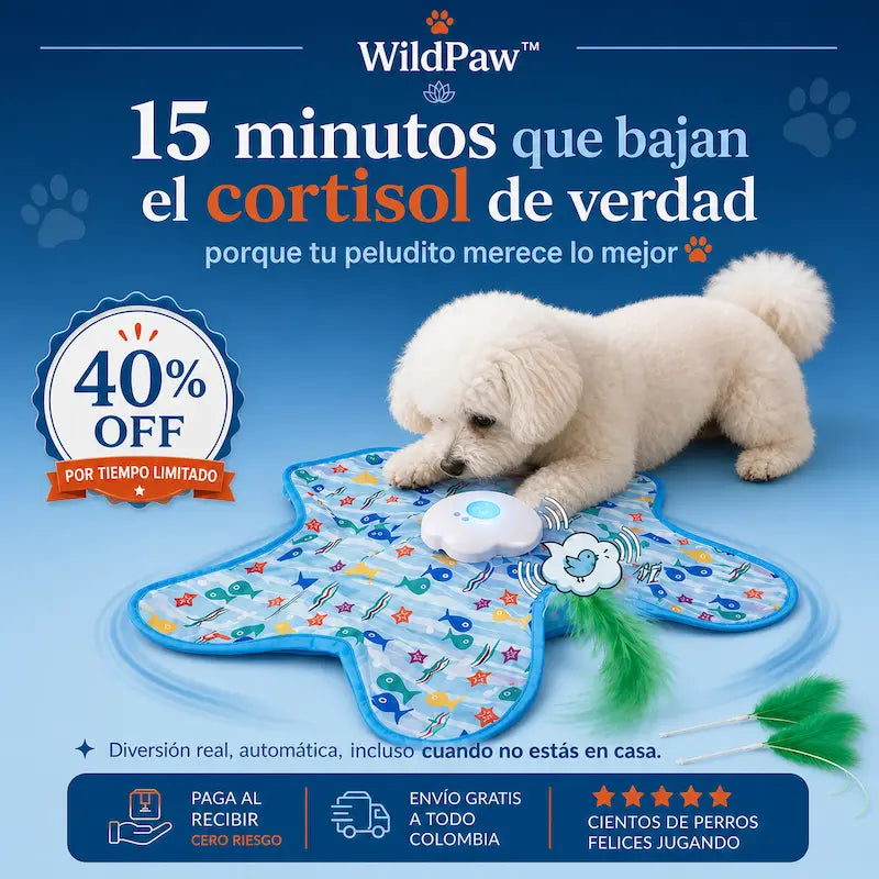WildPaw™ - El estímulo que sí baja el estrés acumulado