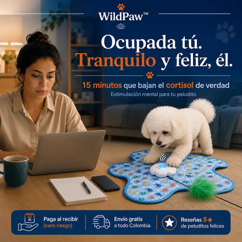 WildPaw™ - El estímulo que sí baja el estrés acumulado