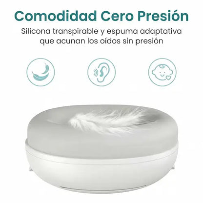 SILENTBABY PRO™ - Cómoda protección auditiva que mantiene a los bebés tranquilos en cualquier lugar